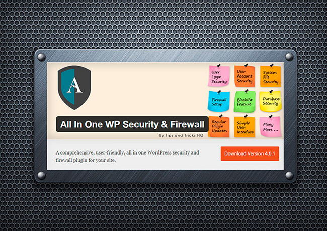 All in one Wp Security & Firewall - Seguridad para Wordpress