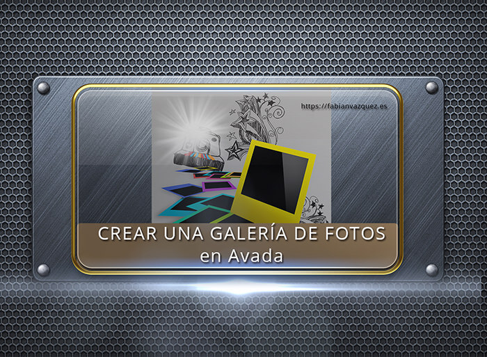 Crear una galería de fotos en Avada
