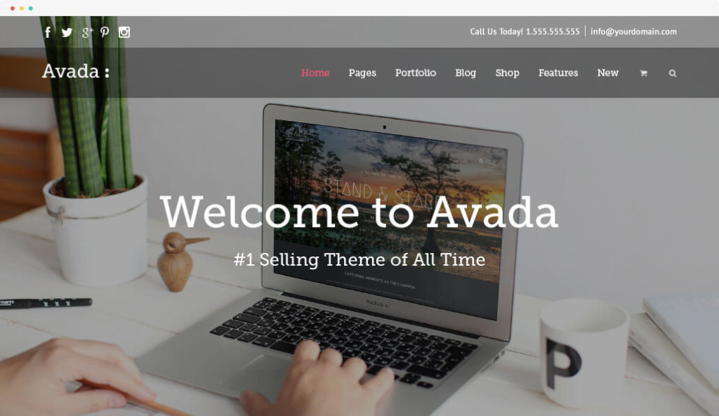 Transparencias y opacidad en el nuevo header de Avada 4.0