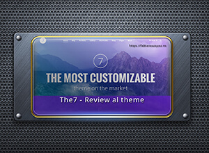 The7- Review completo a esta plantilla premium Wordpress